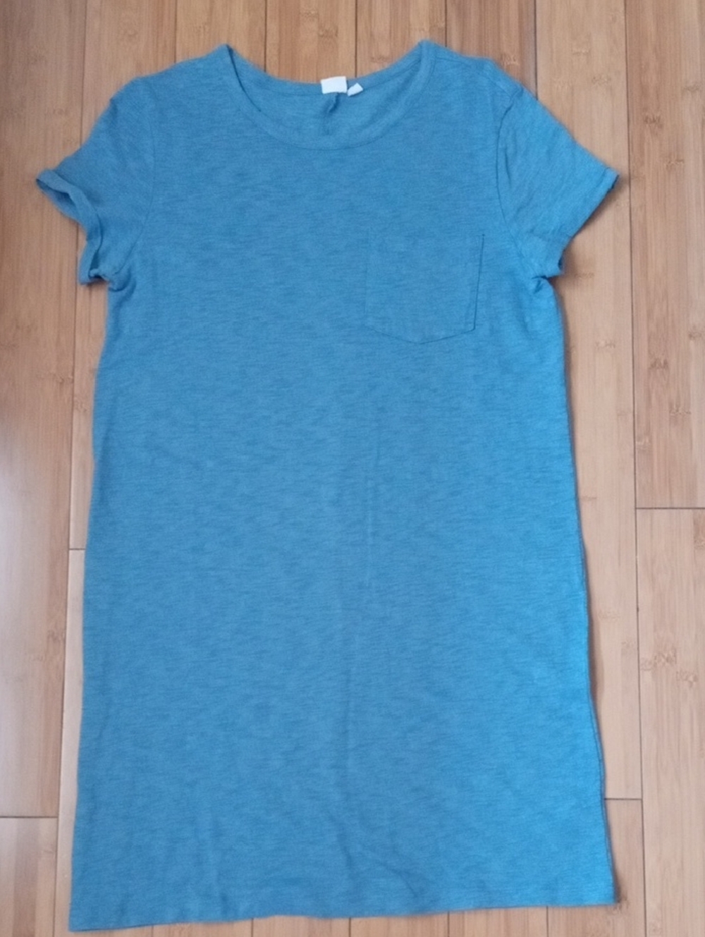 GAP Soft Cornflower Blue Tee Shirt Dress  Size S